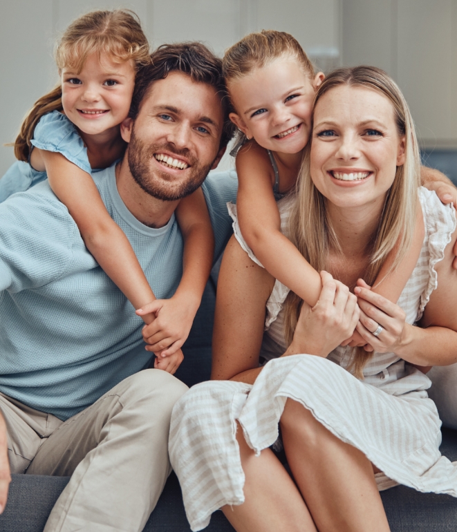 Family Happy and comfortable after an AC Tune-Up in Huntertown.